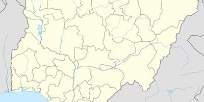 Mapa de desertificación en nigeria