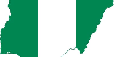 Mapa de nigeria png